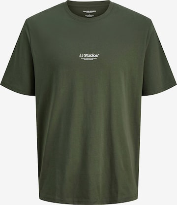 JACK & JONES T-Shirt 'JJESOHO' in Grün: Vorderseite