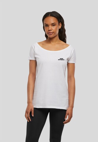 Urban Classics Shirt in Wit: voorkant