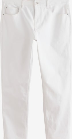 balta Next Prigludęs Džinsai: priekis