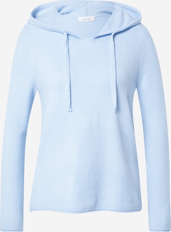 Cartoon Sweater in Blue: front
