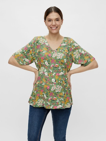 MAMALICIOUS Blouse 'Levetta' in Green: front