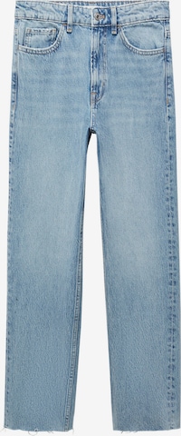 MANGO Regular Jeans 'BLANCA' in Blau: predná strana