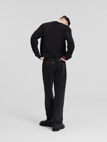 KARL LAGERFELD JEANS Loosefit Jeans in Zwart