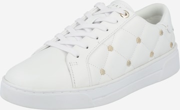 Ted Baker - Zapatillas deportivas bajas 'LIBBIN' en blanco: frente