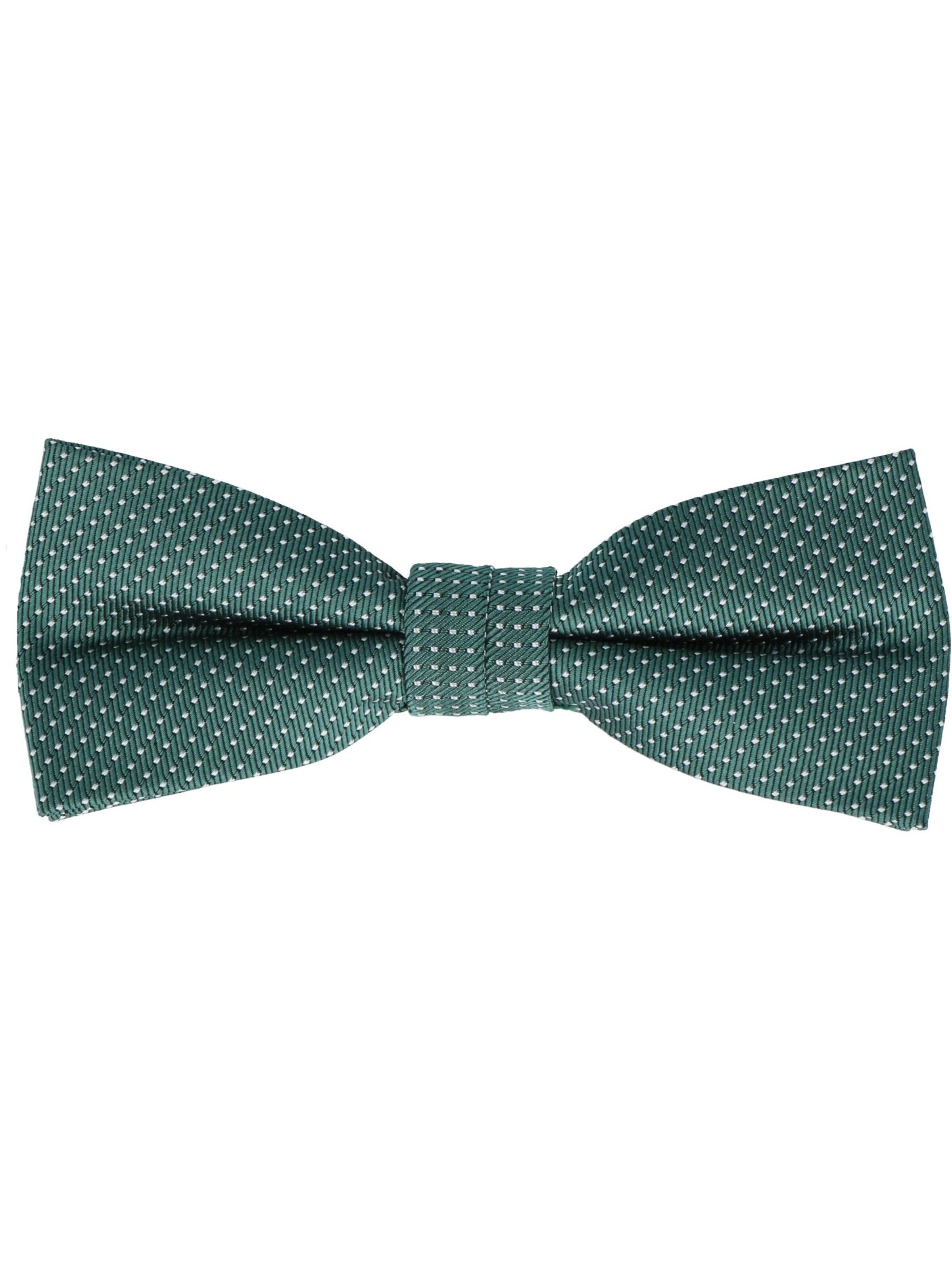 WILLEN Bow Tie 'Tupfen' in Green: front
