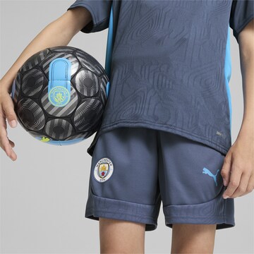 PUMA Regular Trainingsshorts 'Manchester City' in Blau