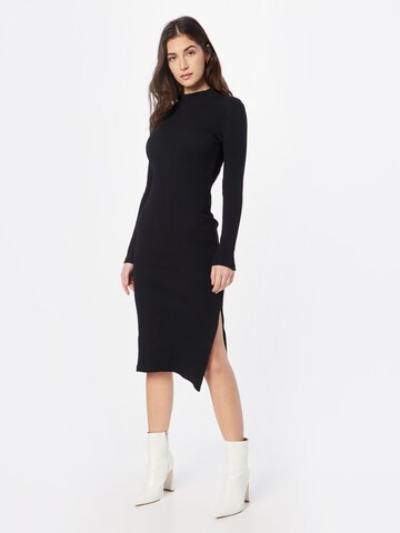 Trendyol Knitted dress in Black: front