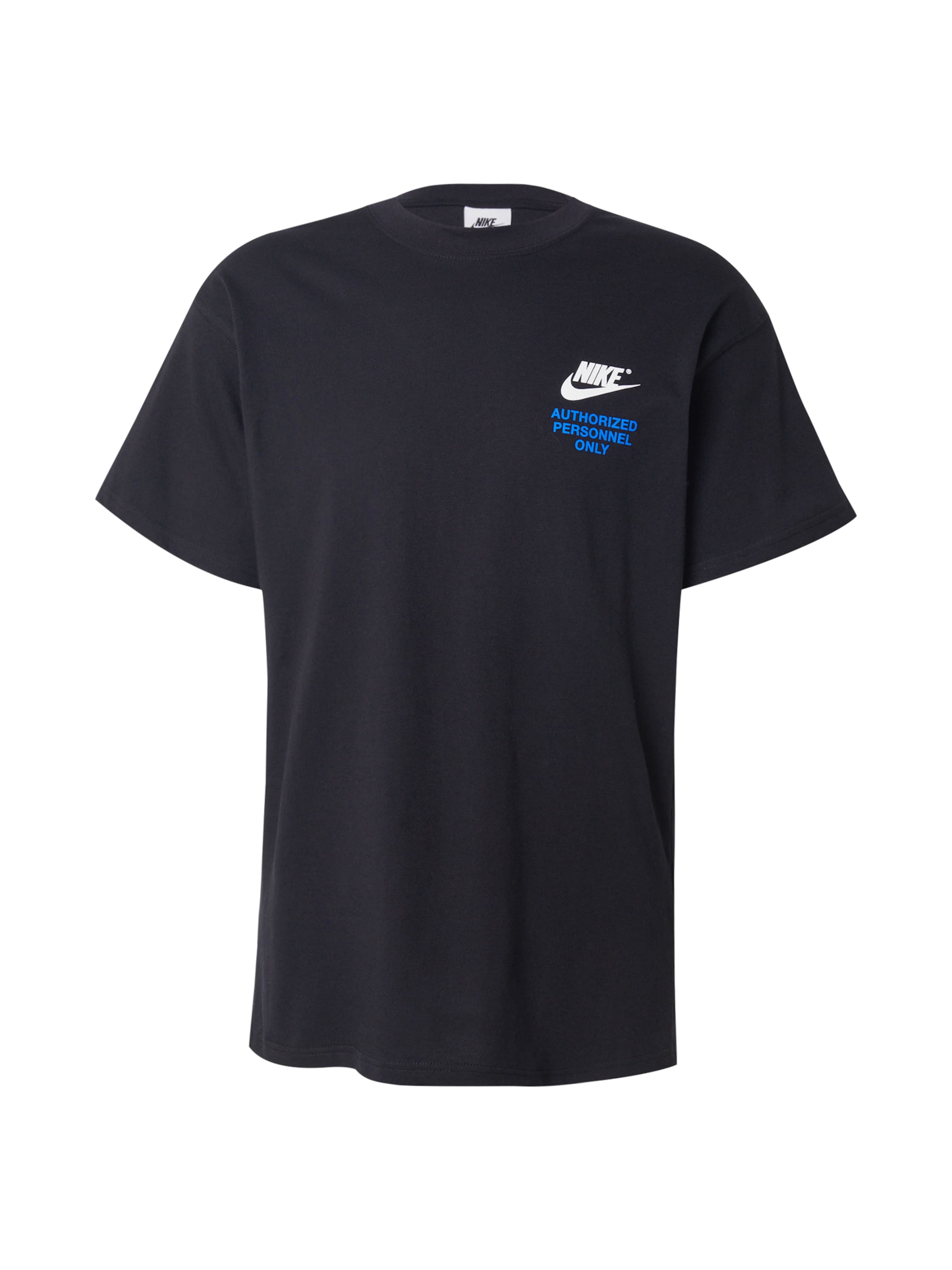 Nike Sportswear Tričko - azurová / černá / bílá, Produkt