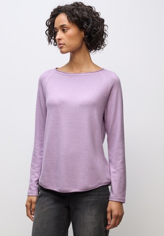 STREET ONE Shirt in Purple: front