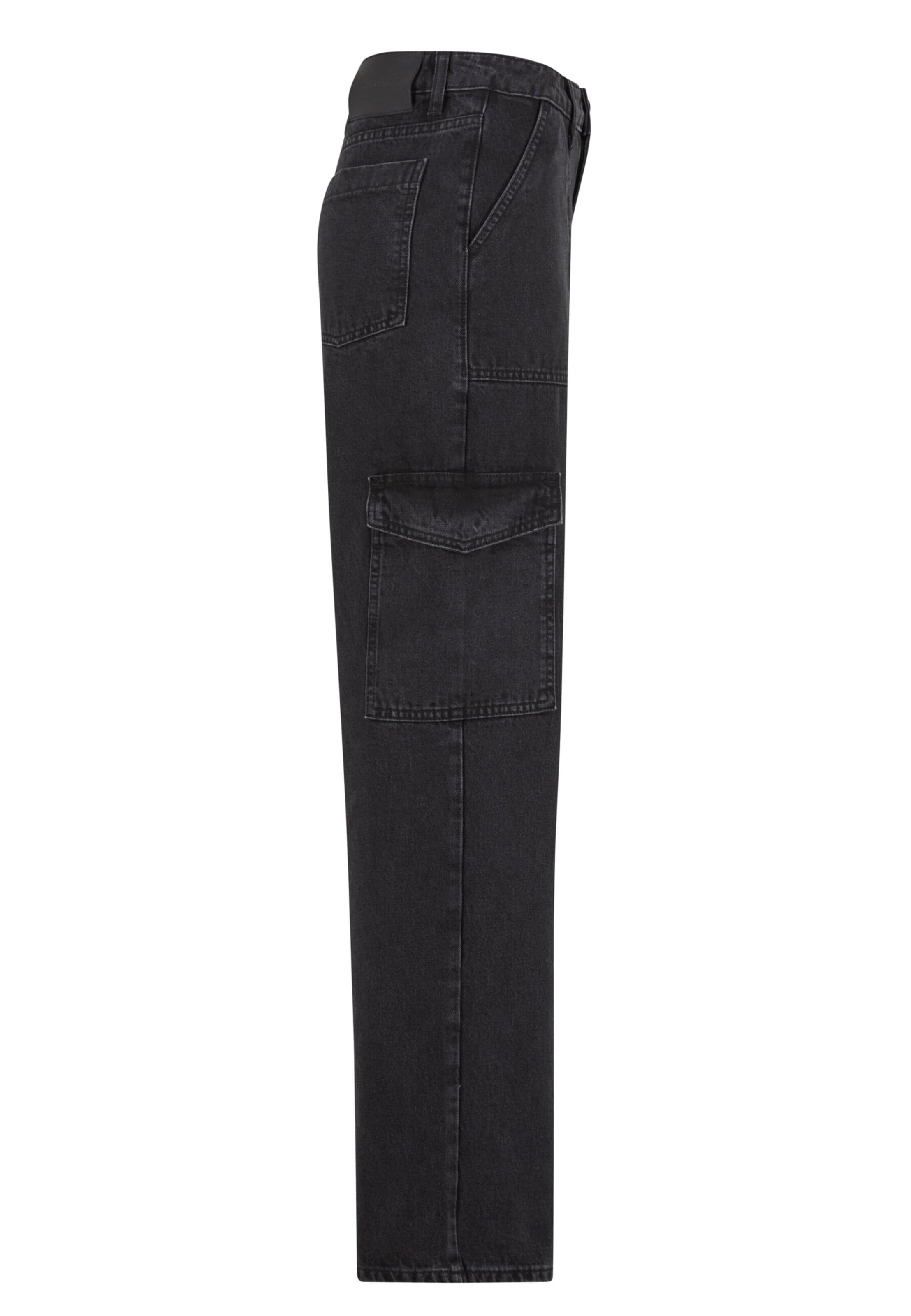 Loosefit Jeans cargo 'Kiran' di 2Y Premium in nero