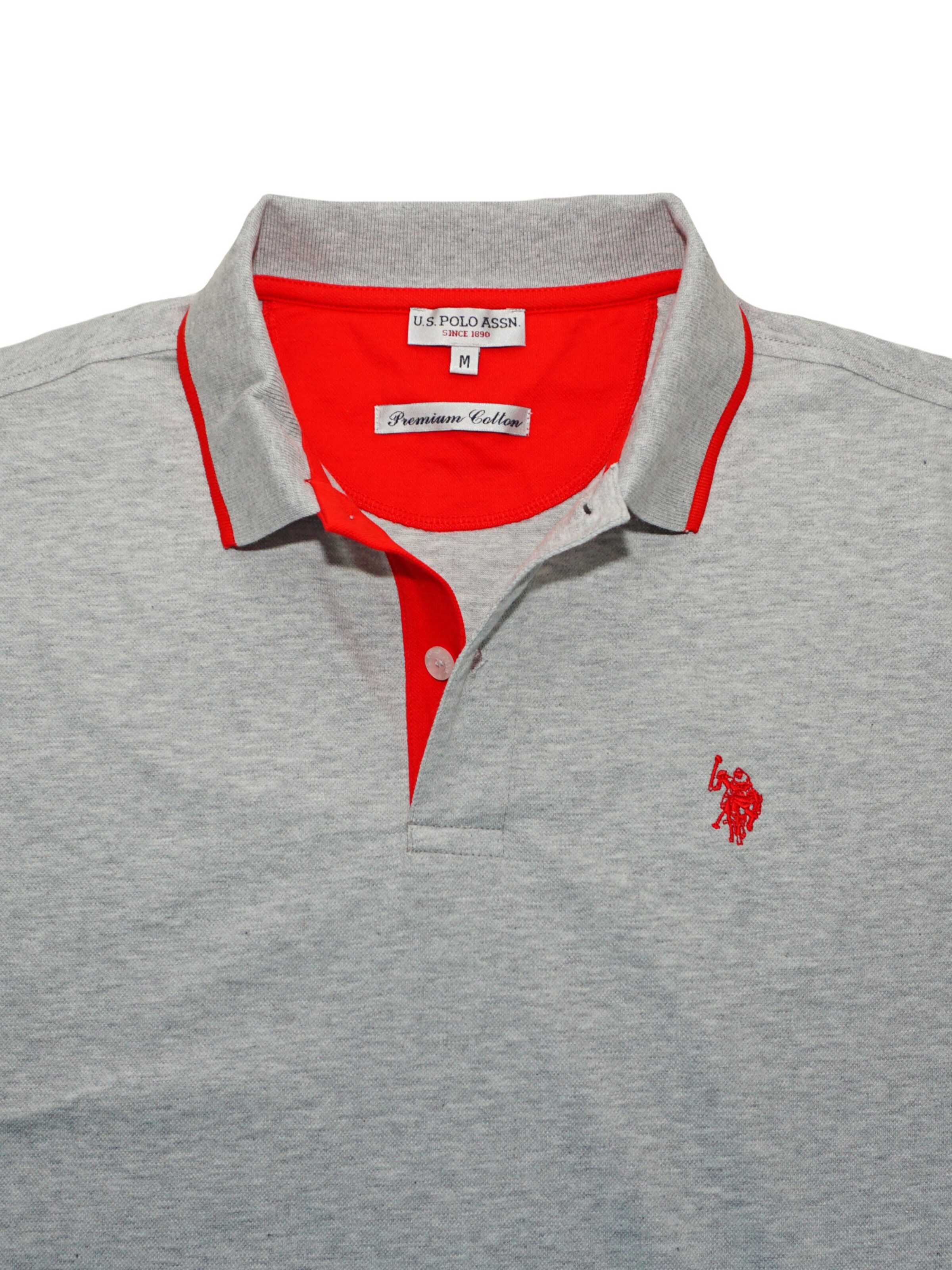 U.S. POLO ASSN. Tričko - Sivá