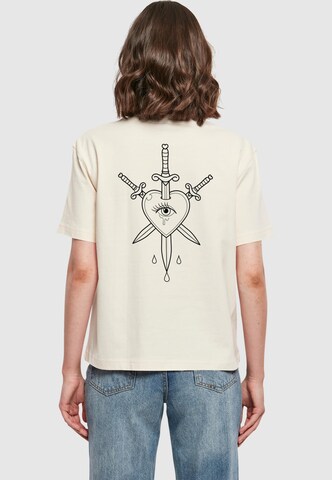 Miss Tee Shirt 'Heartbreaker Lovetaker' in White: front