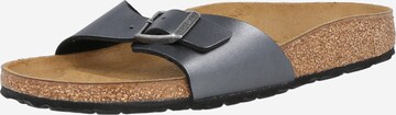 BIRKENSTOCK Pantofle 'Madrid' – šedá: přední strana