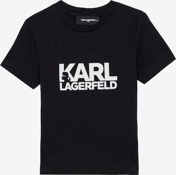 Karl Lagerfeld Póló - fekete: elől