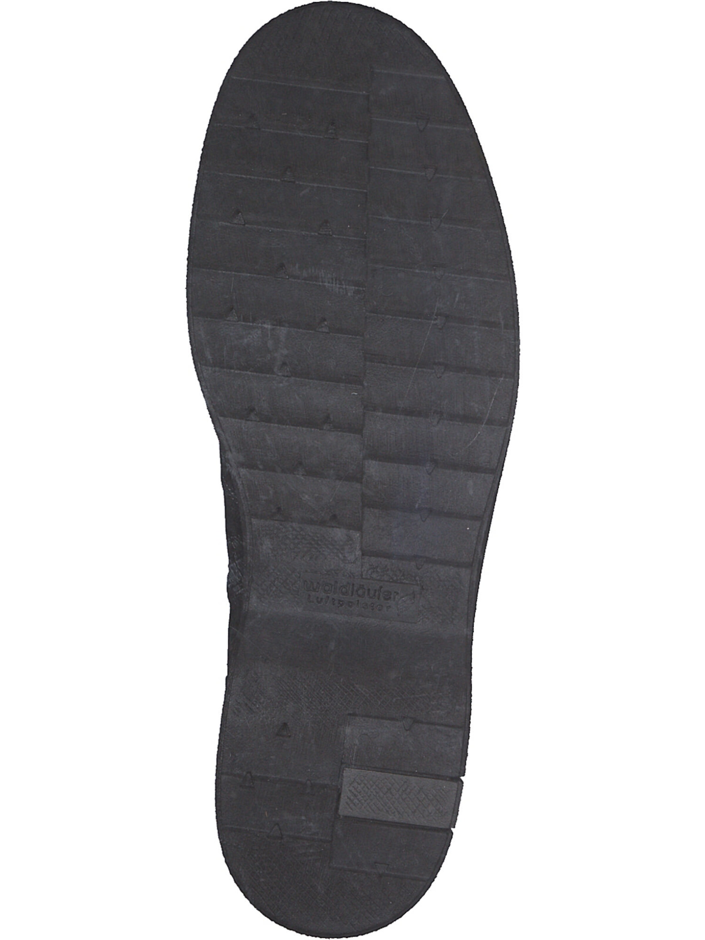 WALDLÄUFER Veterlaarsjes 'Hitomi' in Zwart