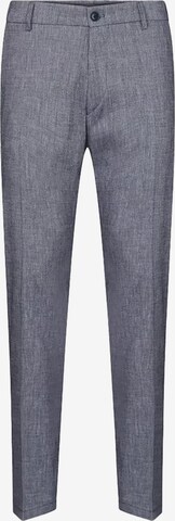 DRYKORN Slim fit Pleated Pants ' Ajend ' in Blue: front