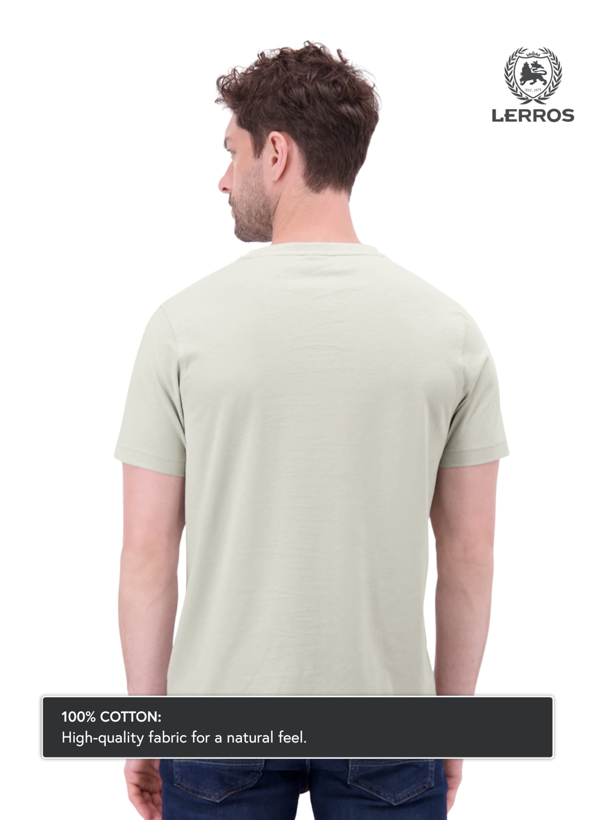 LERROS Shirt in Grey