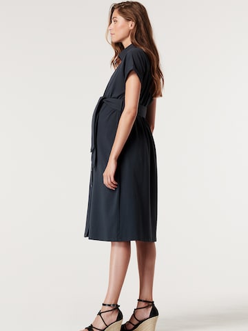 Supermom Shirt Dress 'Ebony' in Grey