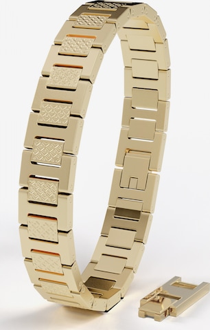 SERASAR Armband 'Herrenarmband aus Edelstahl "Power"' i guld: framsida