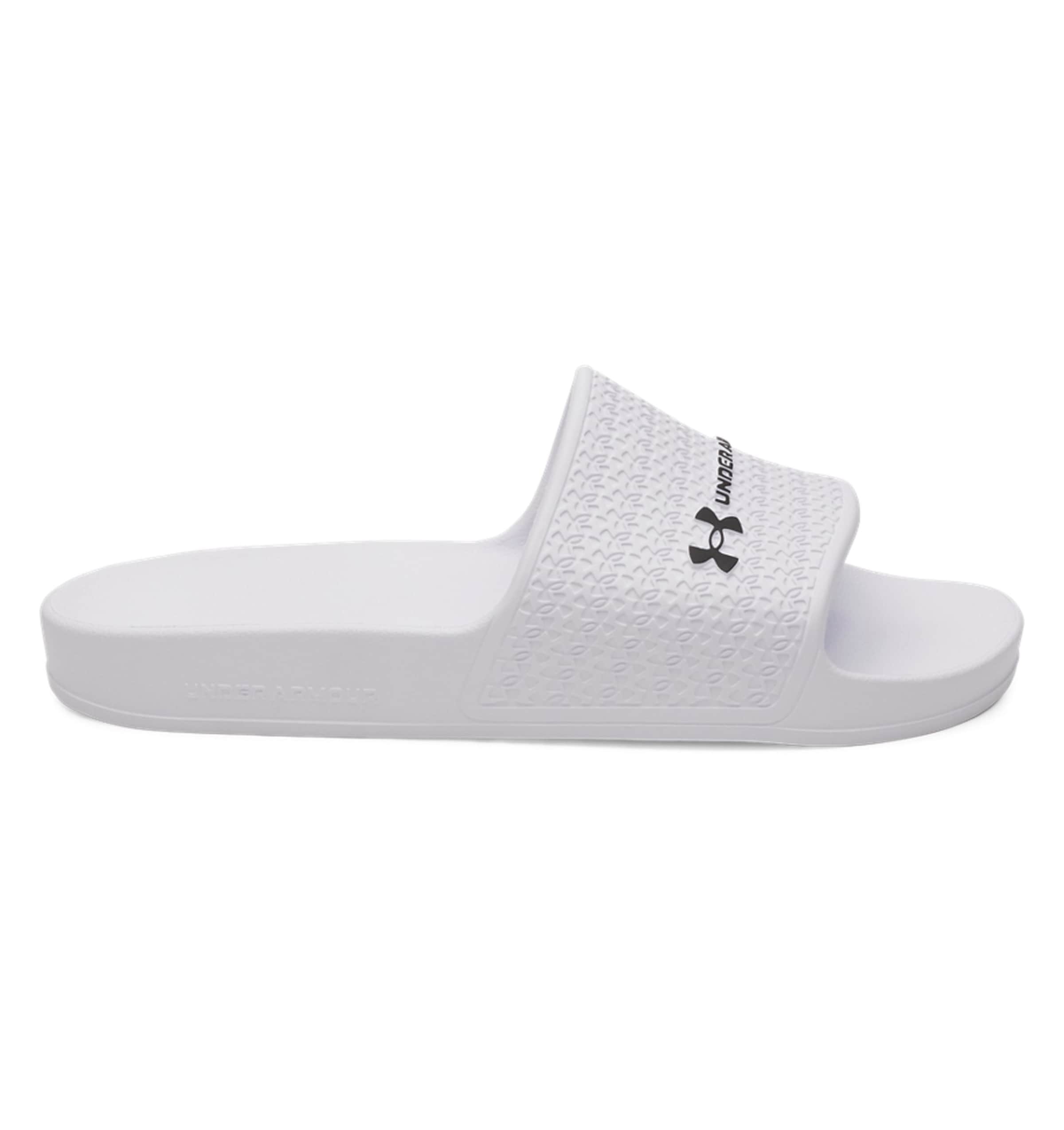 UNDER ARMOUR Beach & Pool Shoes in 36,5 in Black / White, Item view