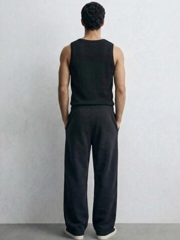 ZUBEK - Loosefit Pantalón deportivo 'Men's Merino Wool Pants | Non-Toxic Relaxed Jogger' en negro