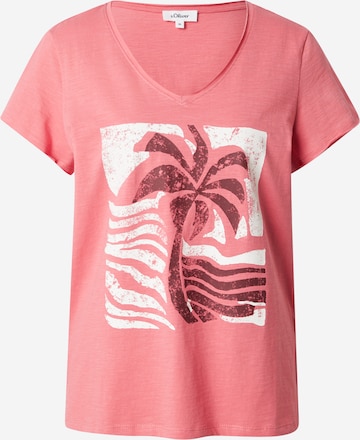 T-shirt s.Oliver en orange : devant
