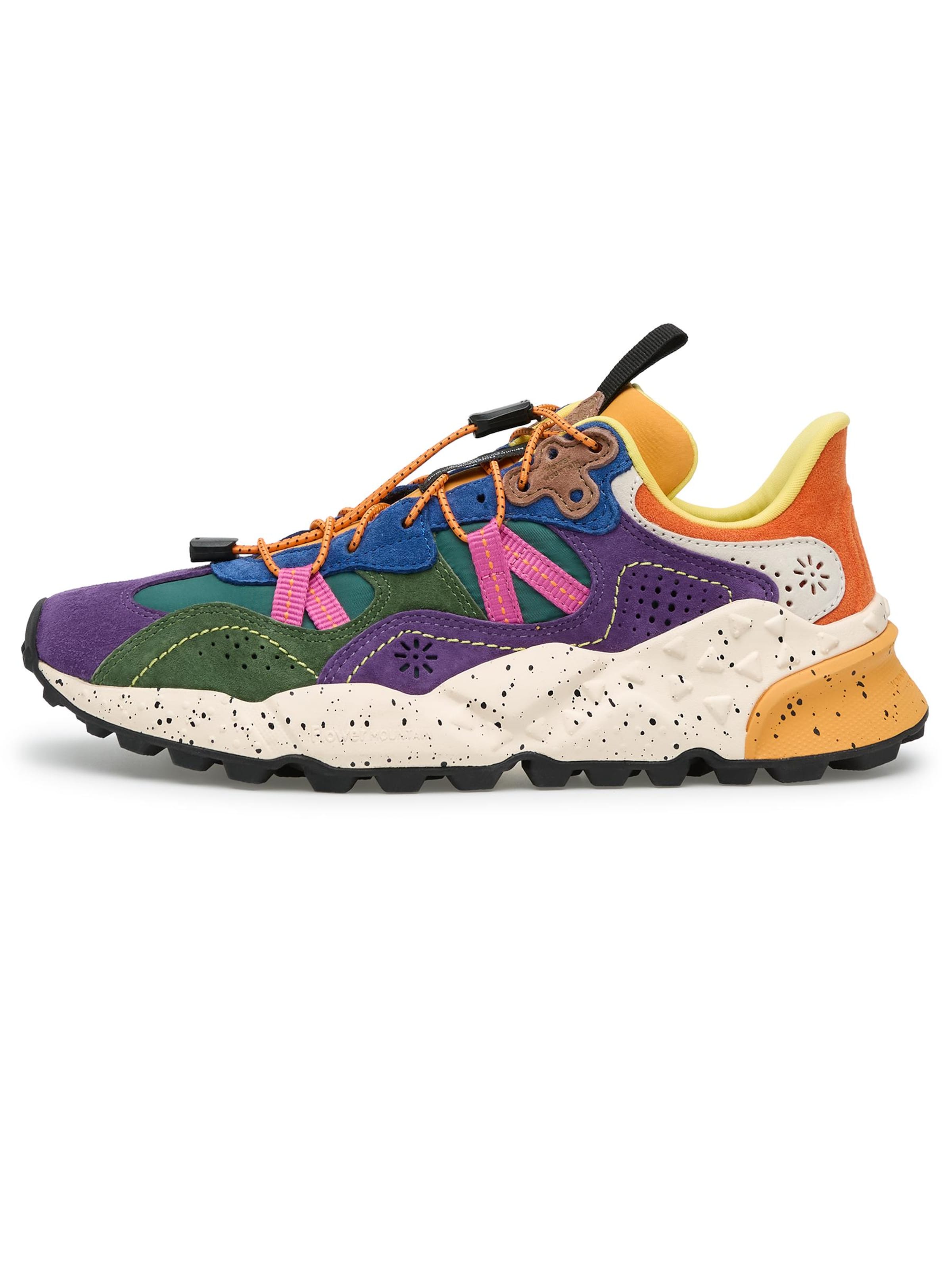 Flower Mountain Platform trainers 'TIGER HILL UNI' in Purple: front