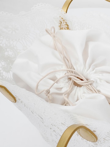 Borsa a sacco di CAFè NOIR in bianco