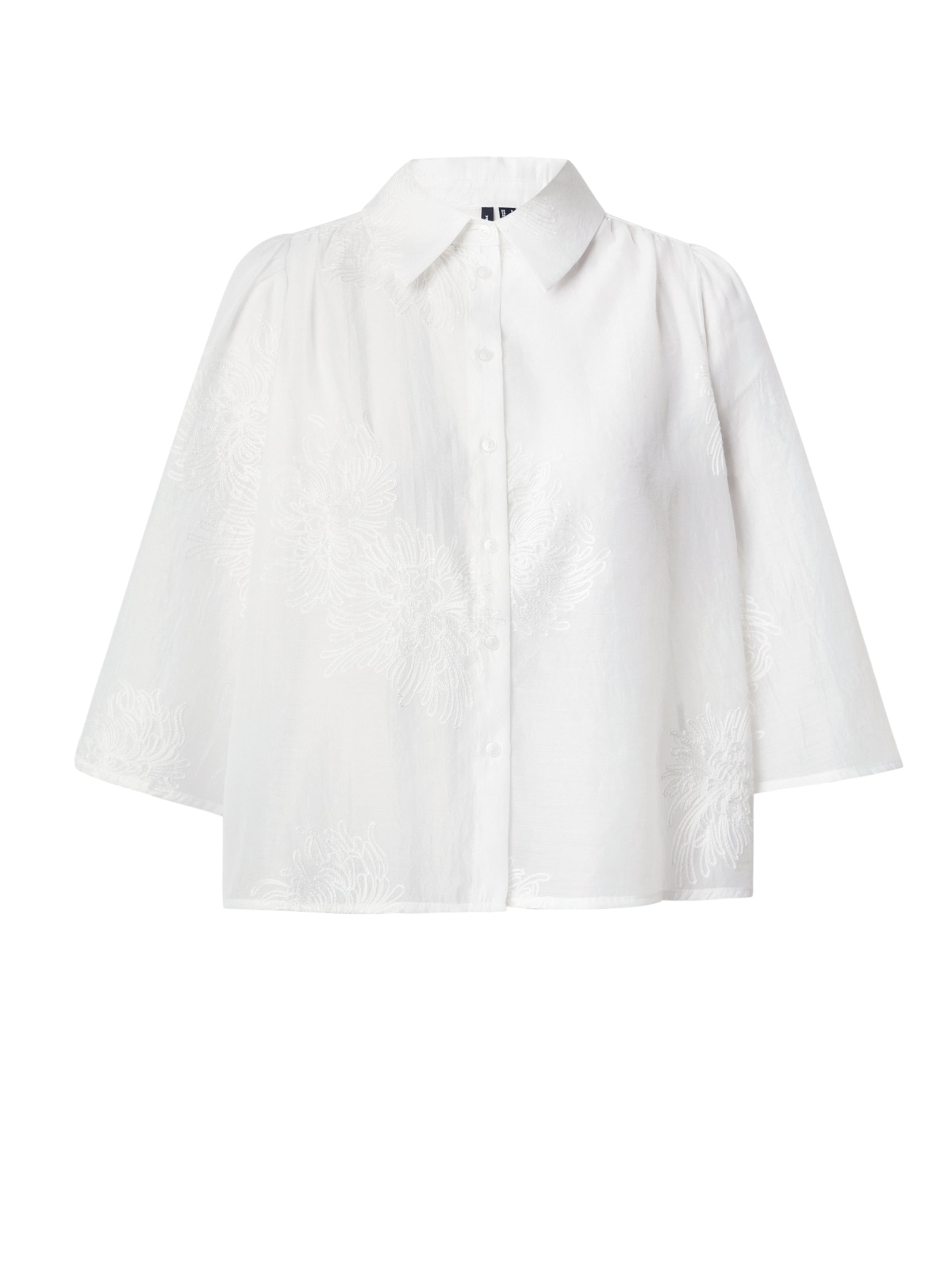 Chemisier 'VMFELIZ' VERO MODA en blanc : devant