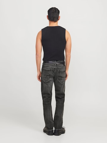 JACK & JONES Baggy Jeans 'mike' in Zwart