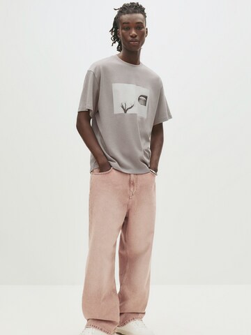 Maglietta di Pull&Bear in grigio: frontale