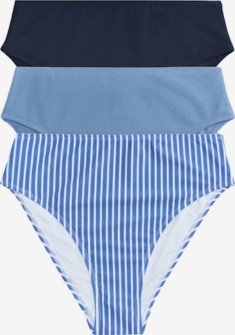 Slip bikini di The Set in blu: frontale