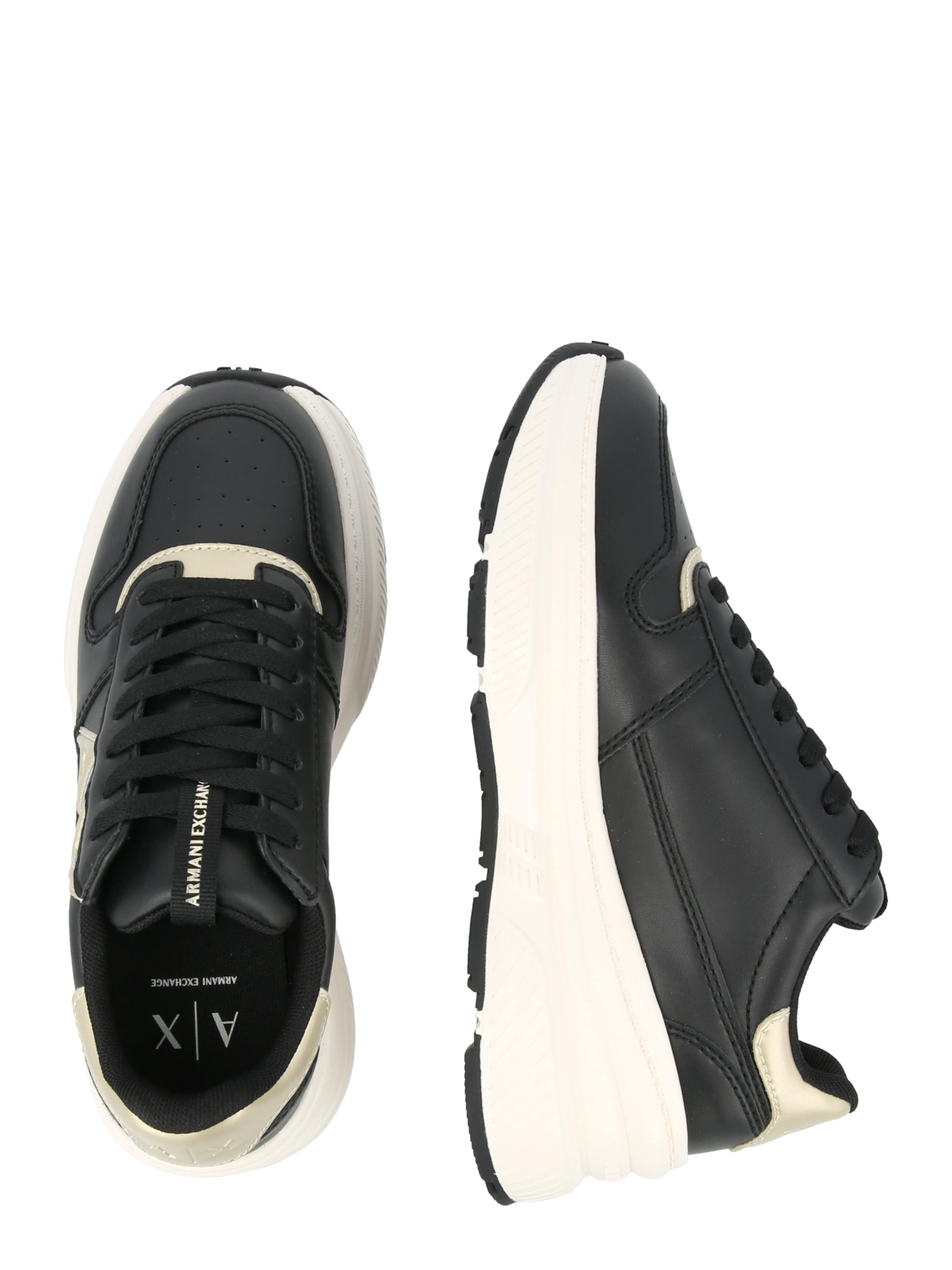 ARMANI EXCHANGE Σνίκερ χαμηλό σε μαύρο