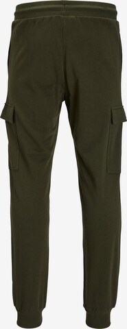 Effilé Pantalon cargo 'Gordon' JACK & JONES en vert