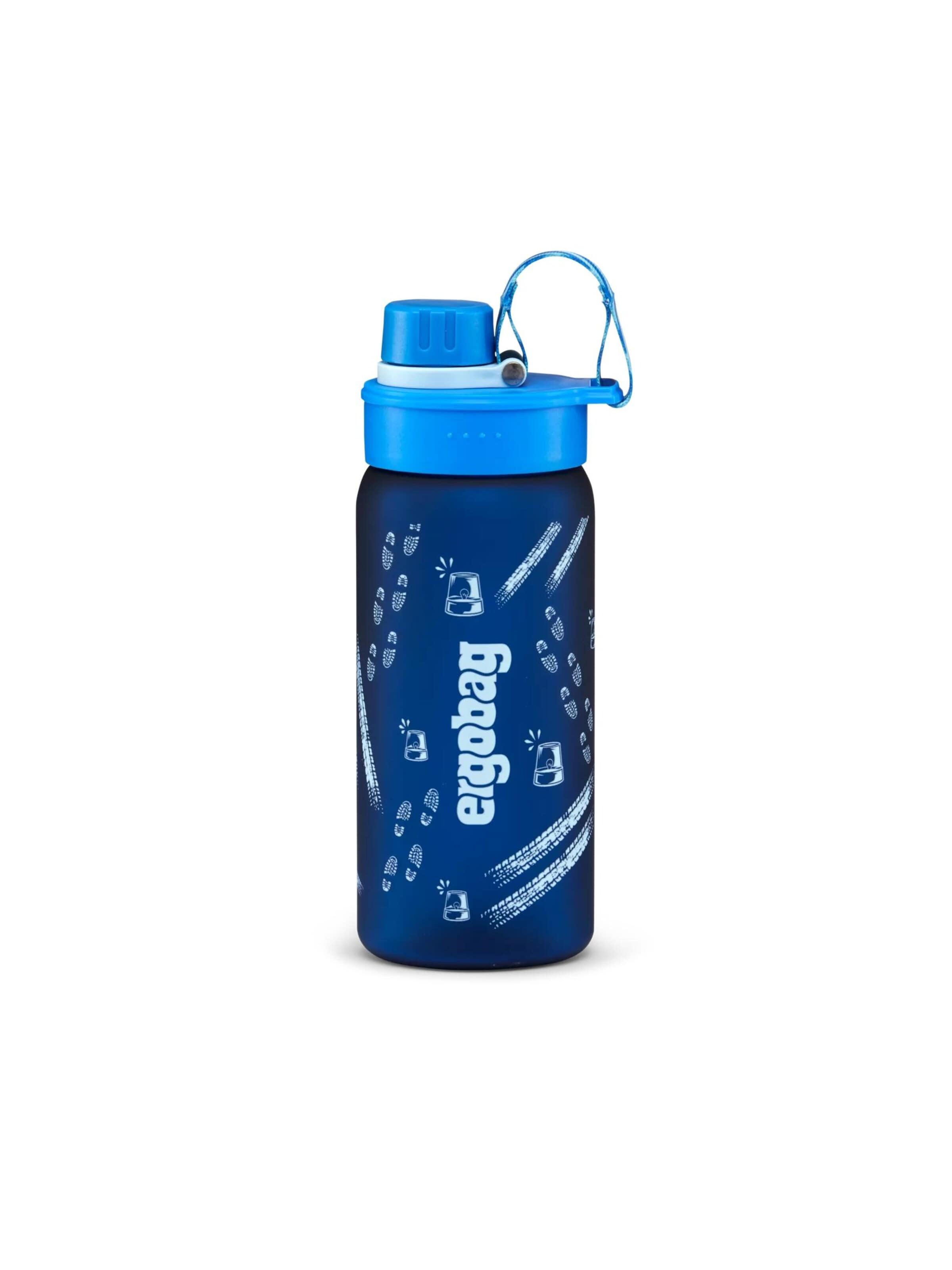 ergobag Drinking Bottle 'Trinkflasche Trinkflasche' in Blue: front