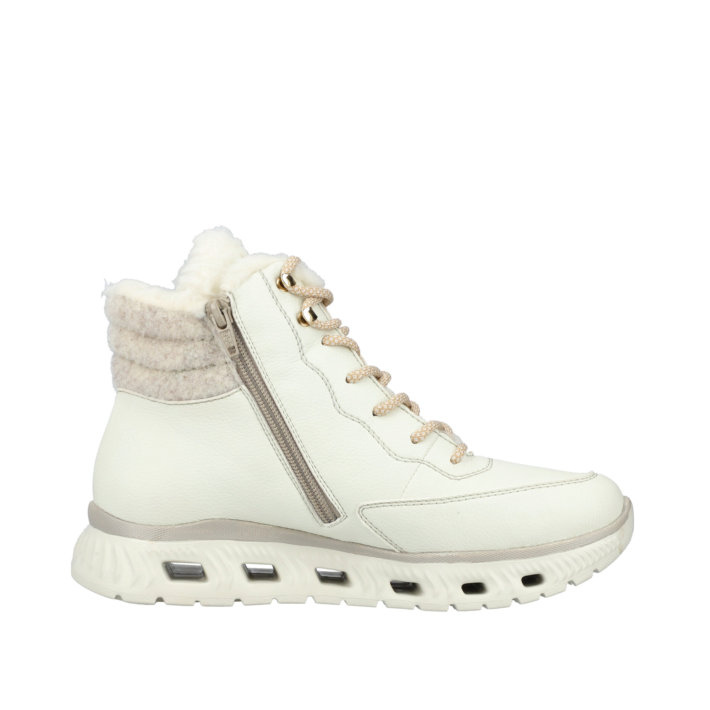 Rieker - Botim com fivela em branco