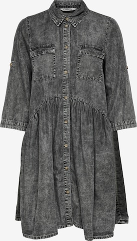 ONLY Shirt Dress 'Chicago' in Grey: front