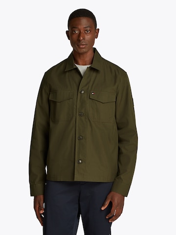 TOMMY HILFIGER Átmeneti dzseki - zöld: elől