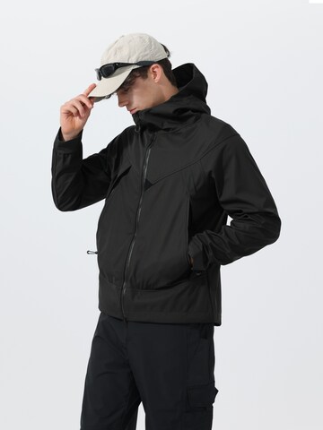 Youthup Outdoorjacke in Schwarz