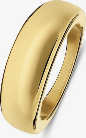 Lucardi Ring in Gold: Vorderseite