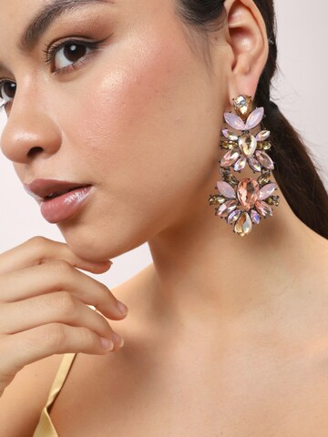 SOHI - Brincos 'Eshita' em rosa: frente