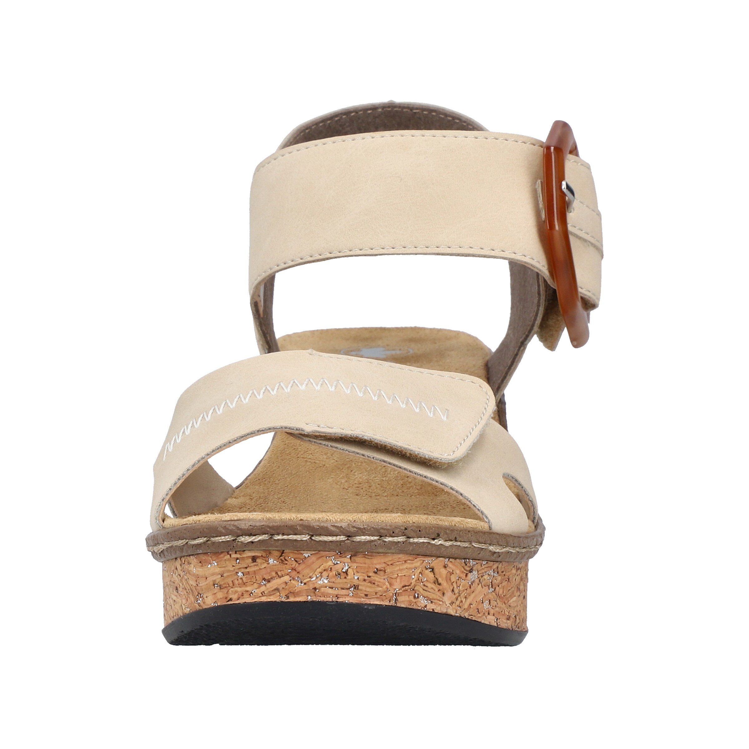 Sandales à lanières Rieker en beige