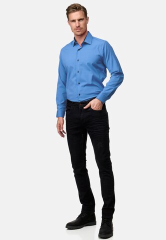 Rusty Neal Regular fit Overhemd in Blauw