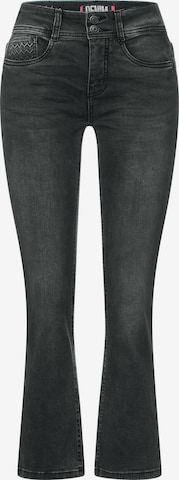 STREET ONE Skinny Jeans in Black: front