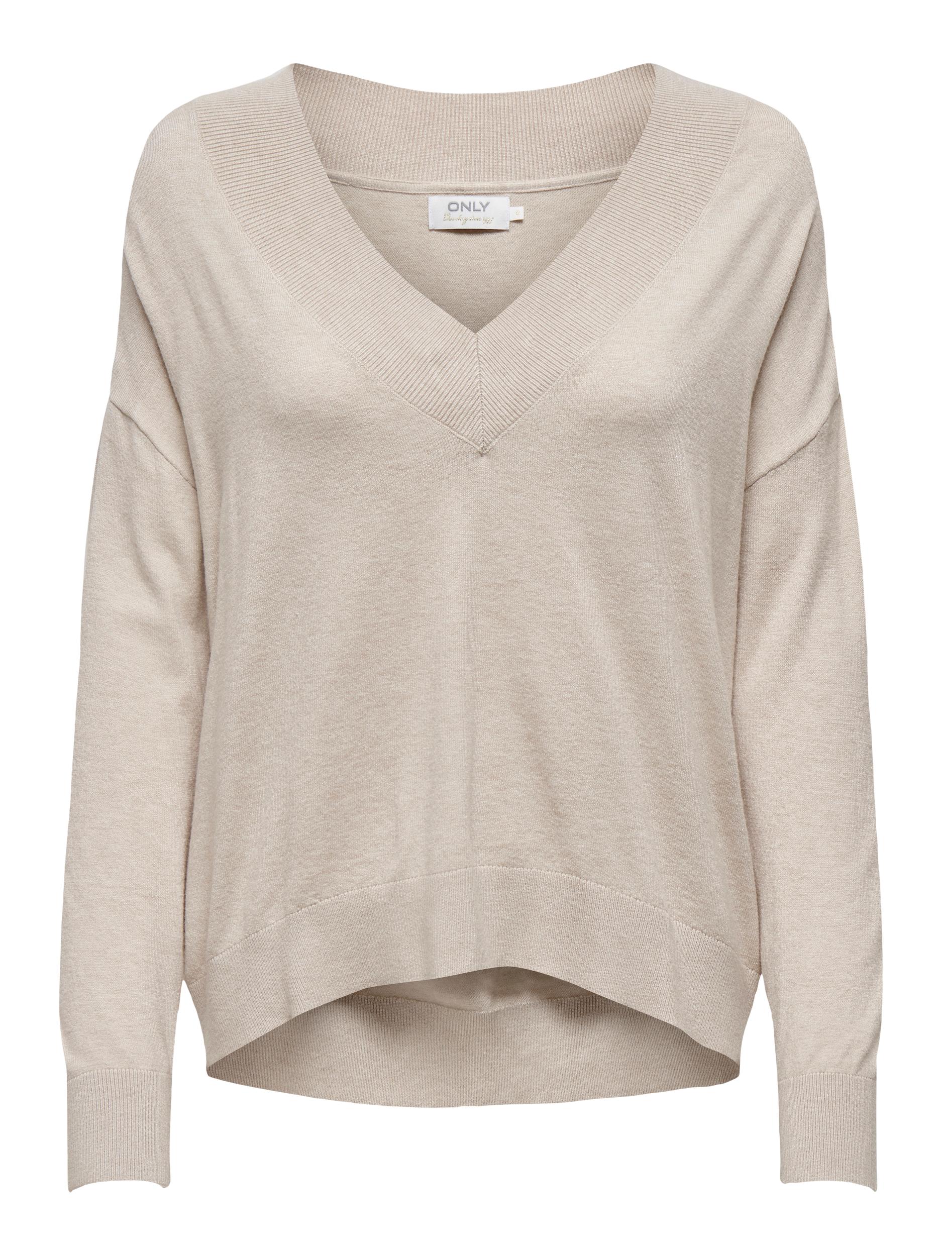 Pullover e cardigan xYASM ONLY Pullover Cozy in Beige 