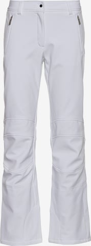 Regular Pantalon de sport 'Outi' ICEPEAK en blanc : devant