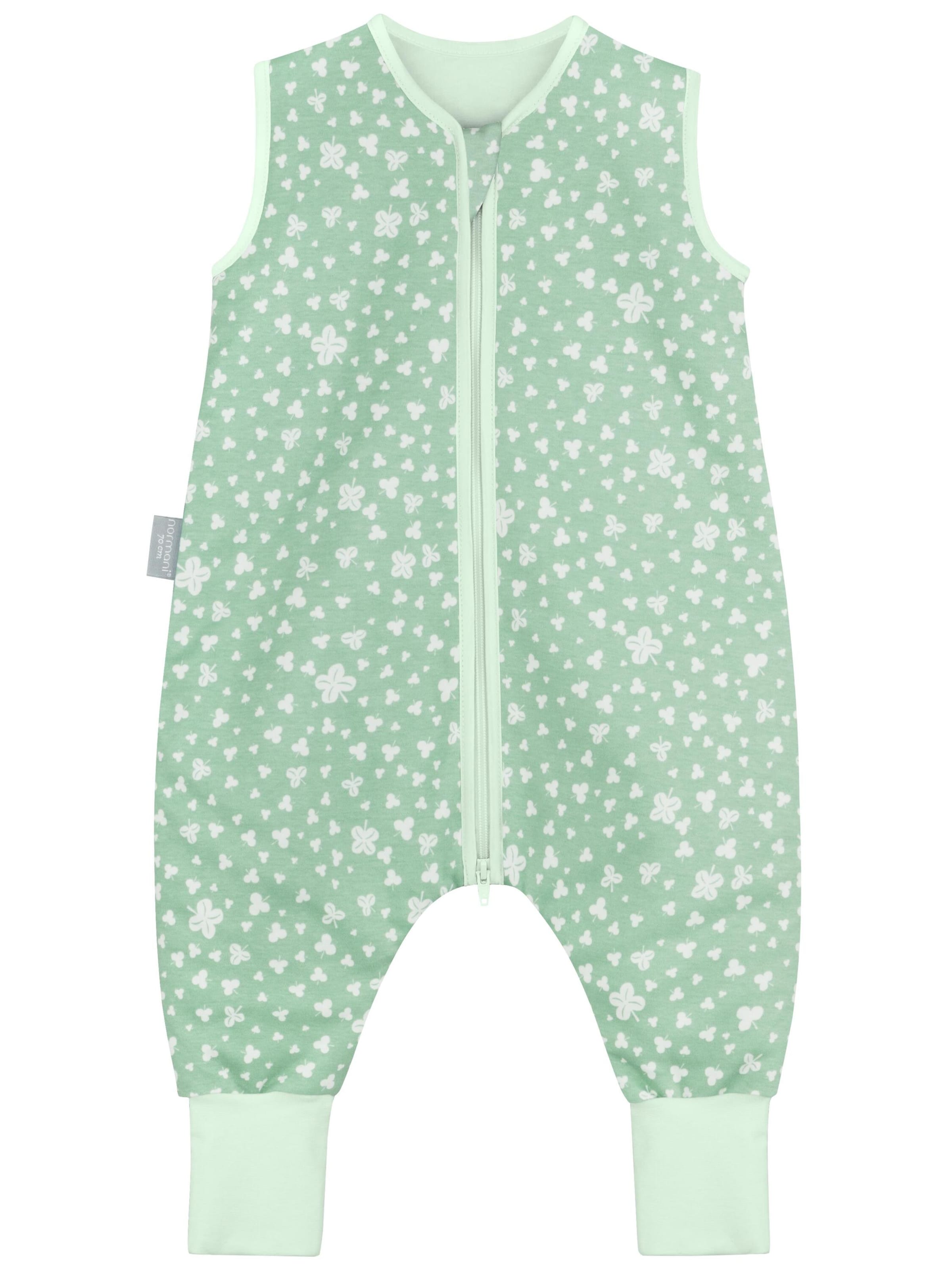 normani Schlafsack 'Nanao' in Grün: Vorderseite