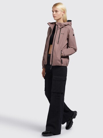 khujo Between-Season Jacket ' ROLAVA3 ' in Brown