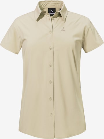 Chemisier fonctionnel 'Dooser' Schöffel en beige : devant