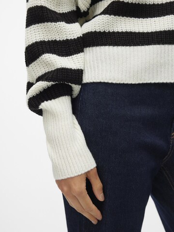 VERO MODA Πλεκτή ζακέτα 'VMLEA' σε λευκό
